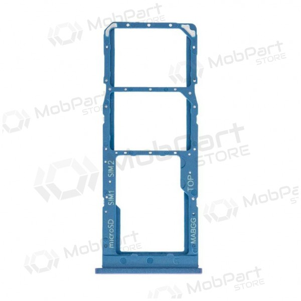 Samsung Galaxy A125 A12 / A127 A12S SIM kaarthouder (blauw) (servicepack) (origineel)