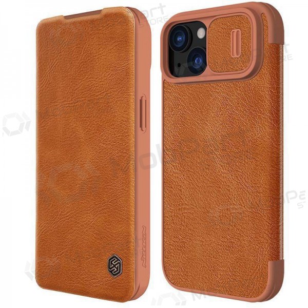 Apple iPhone 14 hoesje -Nillkin Leather- (bruin)
