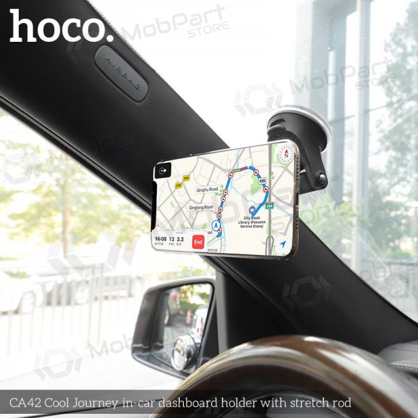 Autotelefoonhouder Hoco CA42 Cool Journey, - mounted on the dashboard, magnetic