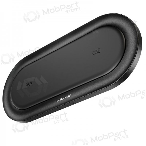Lader draadloze Borofone BQ7 Prominent Dual (10W) (zwart)