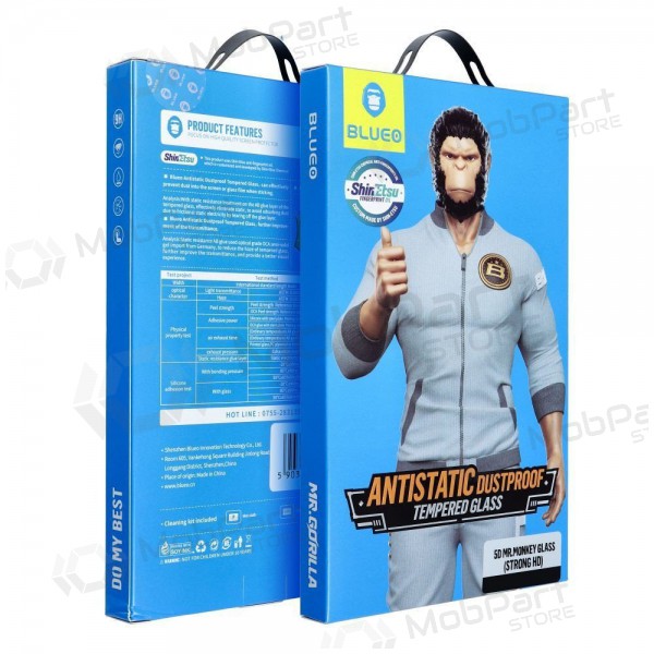 Samsung Galaxy S24 beschermglas - 5D Mr. Monkey Glass (Strong Lite)