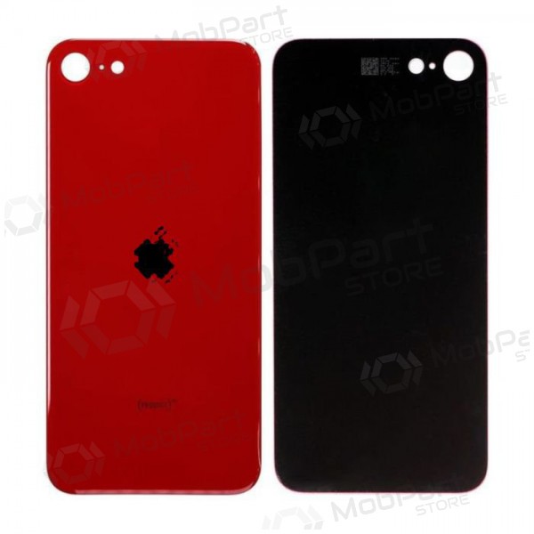 Apple iPhone SE 2020 / SE 2022 Achtercover (rood) (met grotere camera-uitsparing)