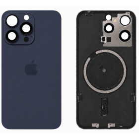 Apple iPhone 15 Pro Max achterkant (blauw) (Premium)