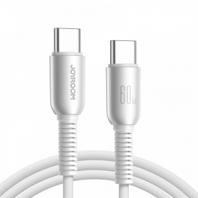USB kabel Joyroom S-A51 USB-C to USB-C 60W 1.2m grijs