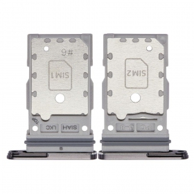 Samsung S918 Galaxy S23 Ultra Dual SIM kaarthouder (lichtblauw) (servicepack) (origineel)