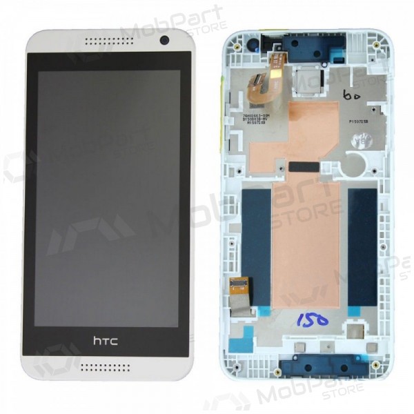 HTC Desire 610 scherm (wit) (met een frame) (service pack) (origineel)