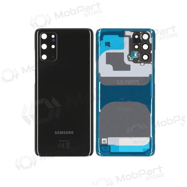 Samsung G985 / G986 Galaxy S20 Plus achterklep zwart (Cosmic Black) (gebruikt graad B, origineel)