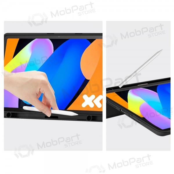 Lenovo IdeaTab 11.0 hoesje - Tech-Protect SmartCase Pen Holder (zwart)