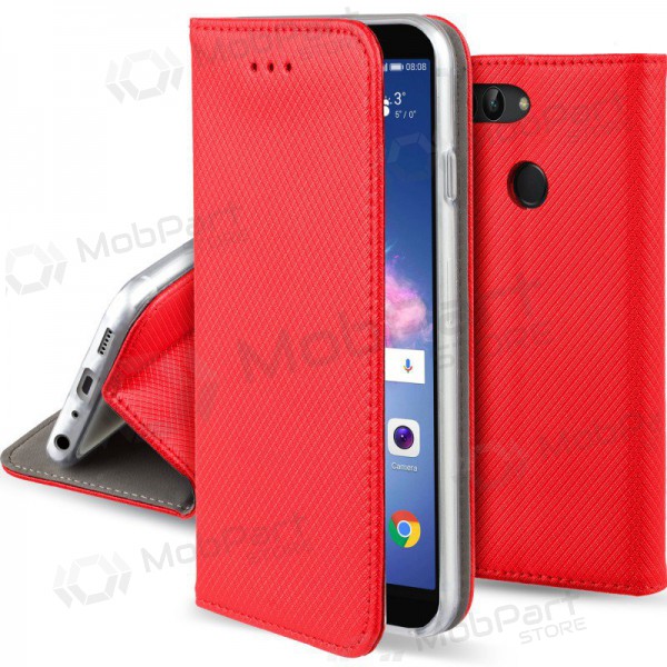 Apple iPhone 12 / 12 Pro hoesje - Smart Magnet (rood)