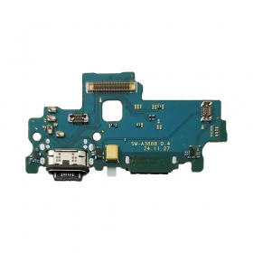 Samsung A366 Galaxy A36 5G Oplaadconnector en microfoon flexkabel (service pack) (origineel)
