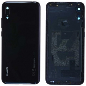 Huawei Y6 2019 / Y6 Pro 2019 / Y6 Prime 2019 batterij achtercover (zwart) (gebruikt, grade C, origineel)