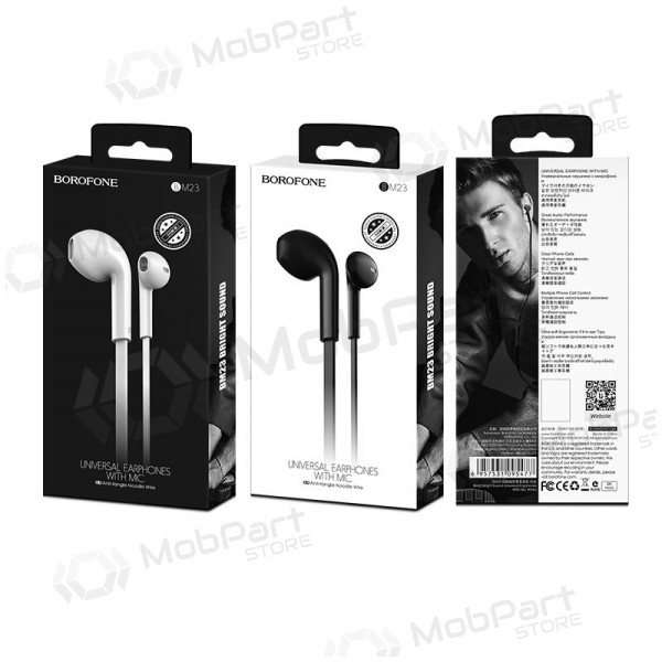 Handsfree Borofone BM23 3,5mm (Wit)