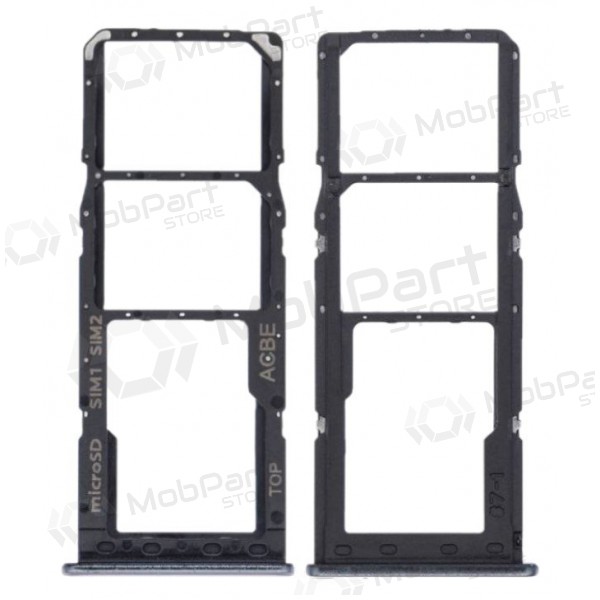 Samsung A325 Galaxy A32 SIM-kaarthouder (zwart) (service pack) (origineel)