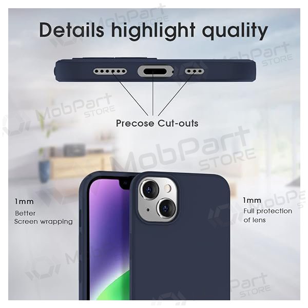 Xiaomi Redmi Note 13 Pro+ hoesje -X-Level Dynamic- (donkerblauw)