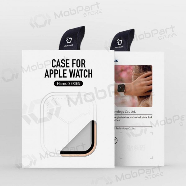 Apple Watch 44 mm LCD schermbeschermer / hoesje - Dux Ducis Hamo (roze)