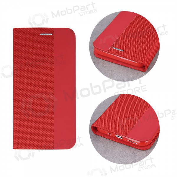 Samsung Galaxy A15 hoesje - Smart Senso (rood)