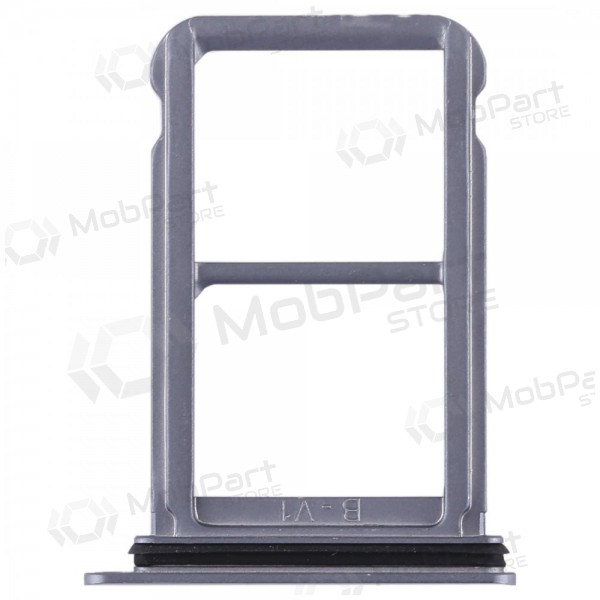 Huawei P20 (Dual) SIM-kaarthouder blauw (Midnight Blue)