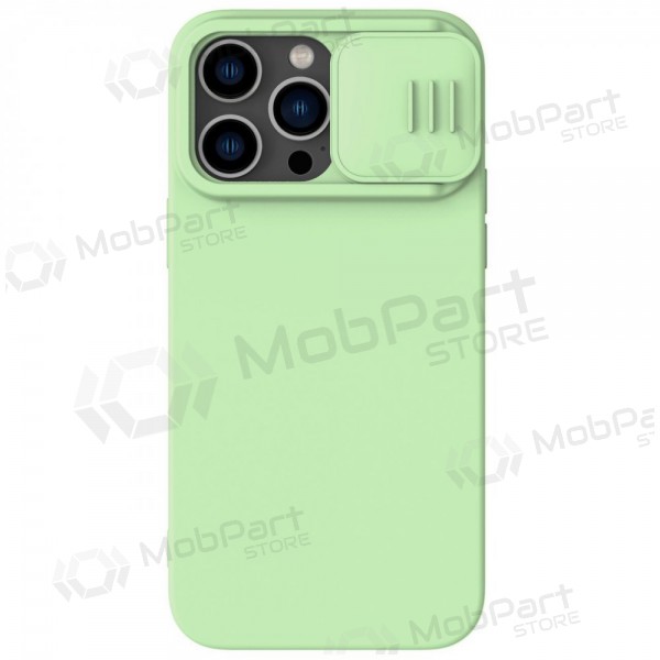 Apple iPhone 14 hoesje - Nillkin Silicone (lichtgroen)