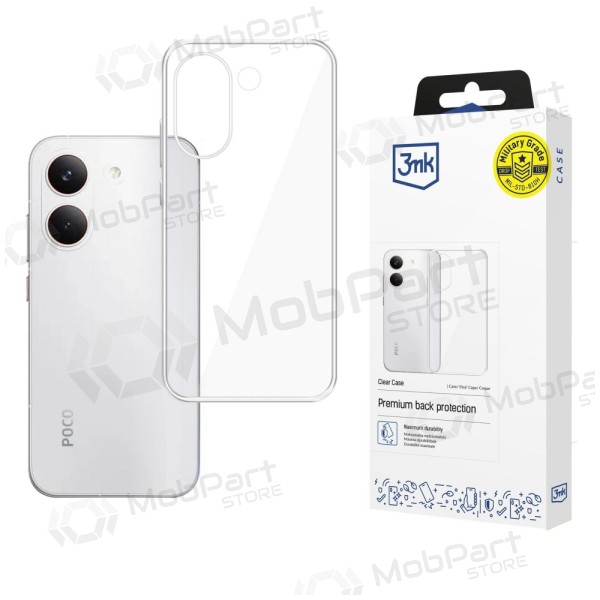 Xiaomi Poco X8 Pro hoesje - 3MK Clear Case transparant.