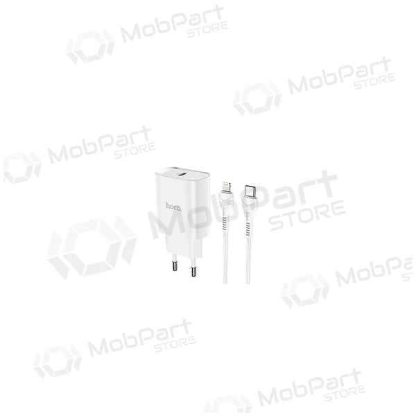 Lader Hoco N14 Smart Charging PD20W Type-C to Lightning (wit)