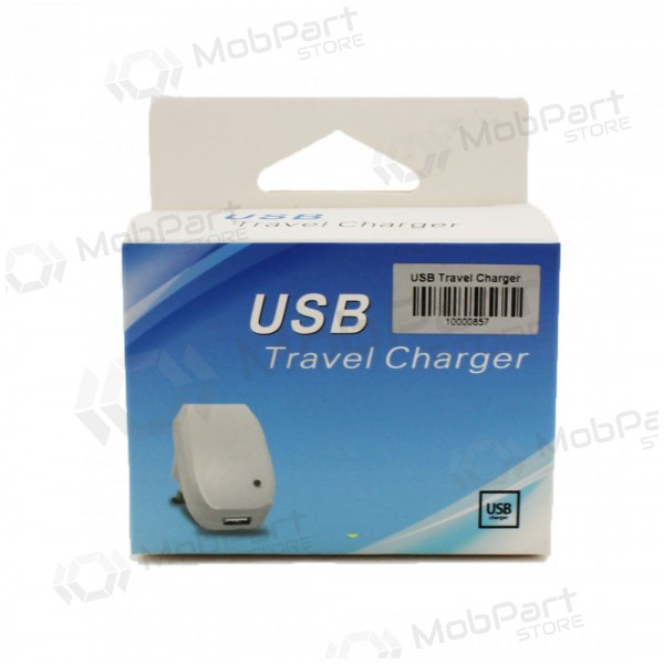 Lader USB wit (0.5A)