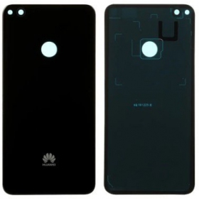 Huawei P8 Lite 2017 / P9 Lite 2017 / Honor 8 Lite achterkant batterijdeksel (zwart) (service pack) (origineel)