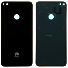 Achterkant hoesje voor Huawei P8 Lite (2017), P9 Lite (2017), Honor 8 Lite (zwart) (origineel)