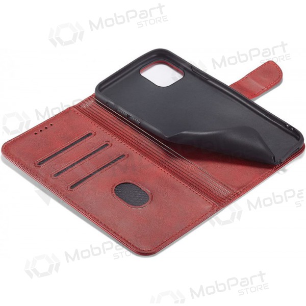 Apple iPhone 16e hoesje - Wallet Case (rood)