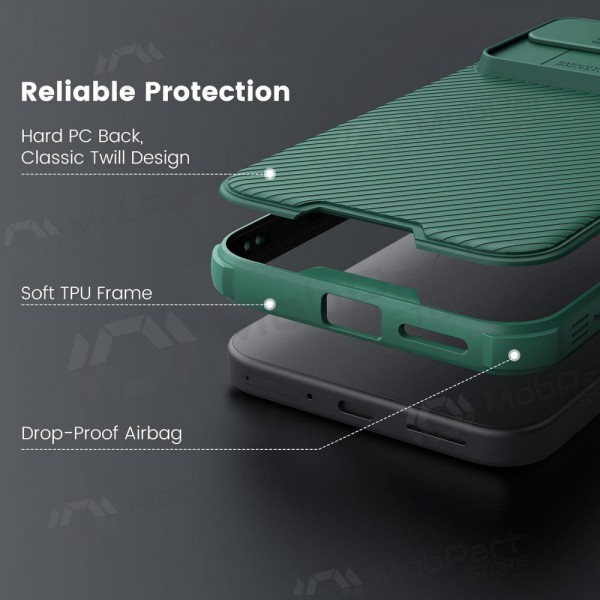 Google Pixel 7A hoesje - Nillkin CamShield Pro (groen)