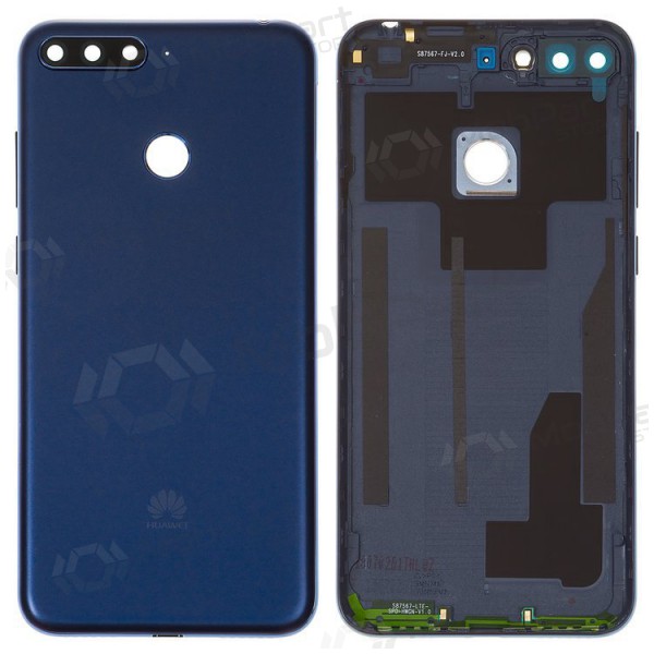 Huawei Y6 Prime 2018 / Honor 7C (AUM-L41) achtercover batterij (blauw)