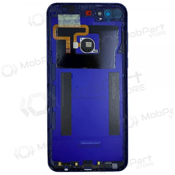 Huawei Y7 2018 achterklep (blauw) (gebruikt grade B, origineel)