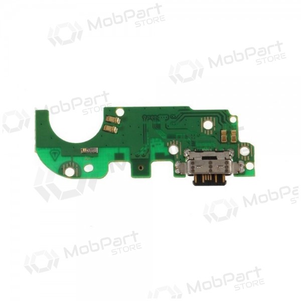 Nokia 8.1 oplaadconnector en microfoon