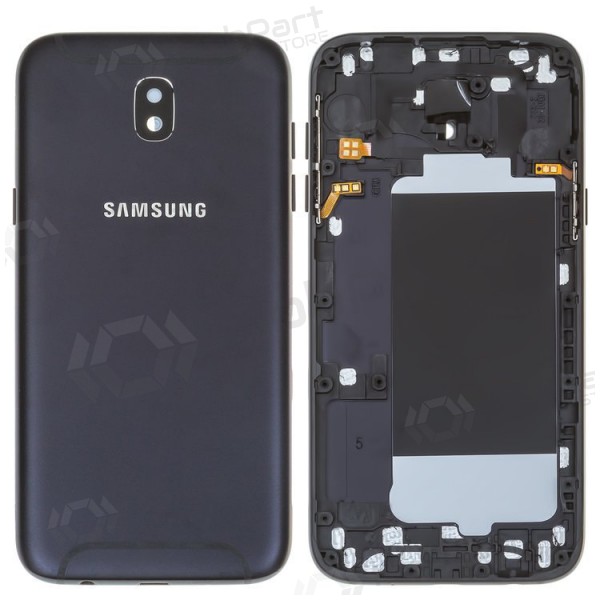 Samsung J530F Galaxy J5 (2017) achterkant batterijklep (zwart) (gebruikt grade B, origineel)