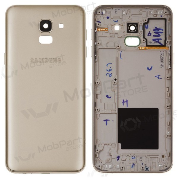 Samsung J600 Galaxy J6 2018 achterkant (gouden) - Premium