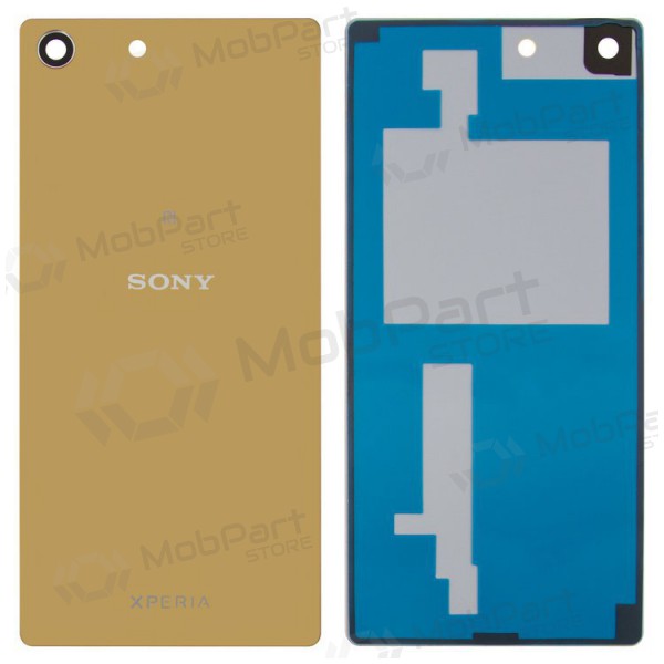 Sony Xperia M5 E5603 / Xperia M5 E5606 / Xperia M5 E5633 Dual achterkant (gouden)