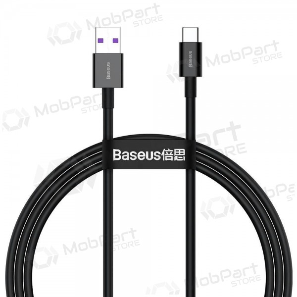 USB-kabel Baseus Superior Type-C 66W 1.0m (zwart) CATYS-01