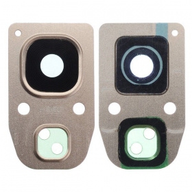 Samsung Galaxy A3 (2017), A5 (2017), A7 (2017) cameraglasje (goud)