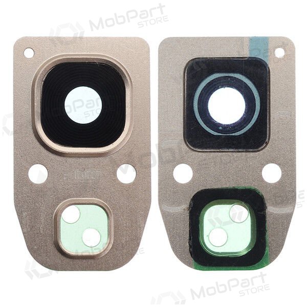 Samsung Galaxy A3 (2017), A5 (2017), A7 (2017) cameraglasje (goud)