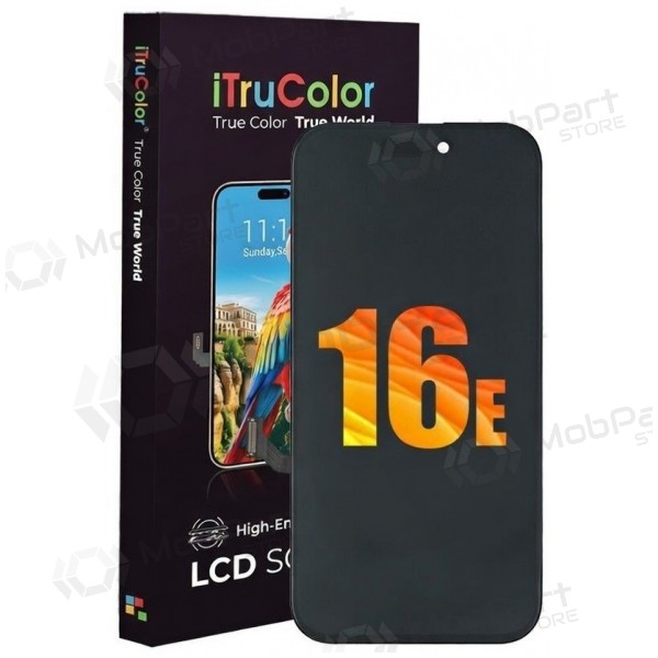 Ekranas voor iPhone 16e su lietimui jautriu stikliuku INCELL (Removable IC)