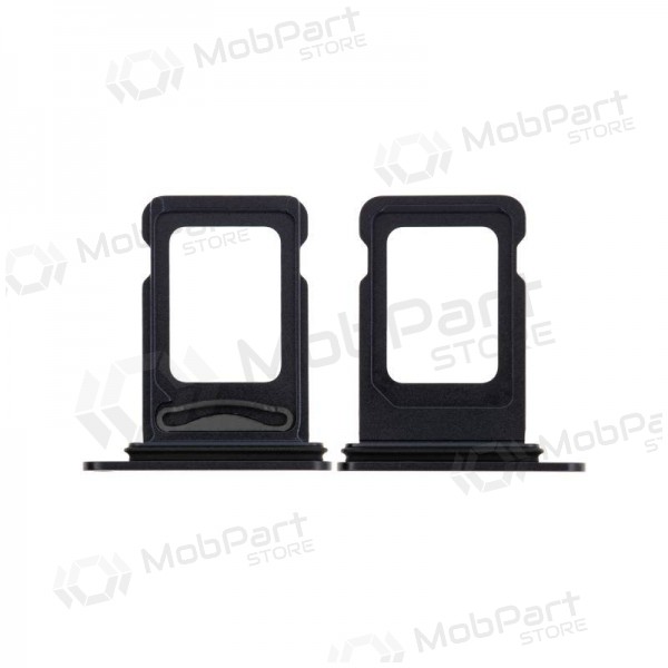 Apple iPhone 12 Dual SIM-kaarthouder zwart