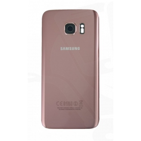 Samsung G930F Galaxy S7 achterkant roze (rose pink) (gebruikt grade A, origineel)