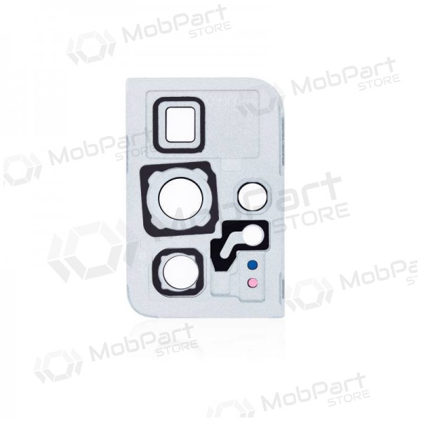 Samsung Galaxy S21 Ultra 5G cameraglas (zilver) (met frame)