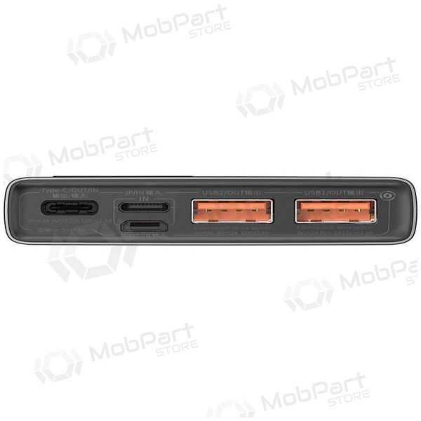 Externe batterij Power Bank Baseus Adaman 22.5W 10000mAh zwart PPAD070001