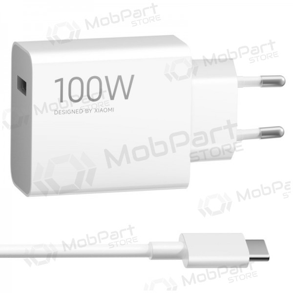 Telefoonoplader Xiaomi Charging Combo BHR095VEU 100 W USB-A met USB-C kabel wit