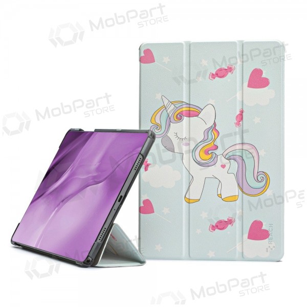 Samsung Galaxy Tab A9+, Tab A11+ hoesje - Smart Leather (unicorn)