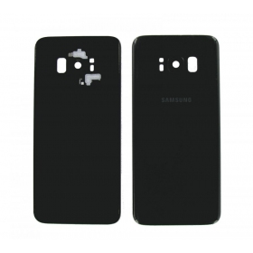 Samsung G955F Galaxy S8 Plus achterkant zwart (Midnight black) (gebruikt grade A, origineel)