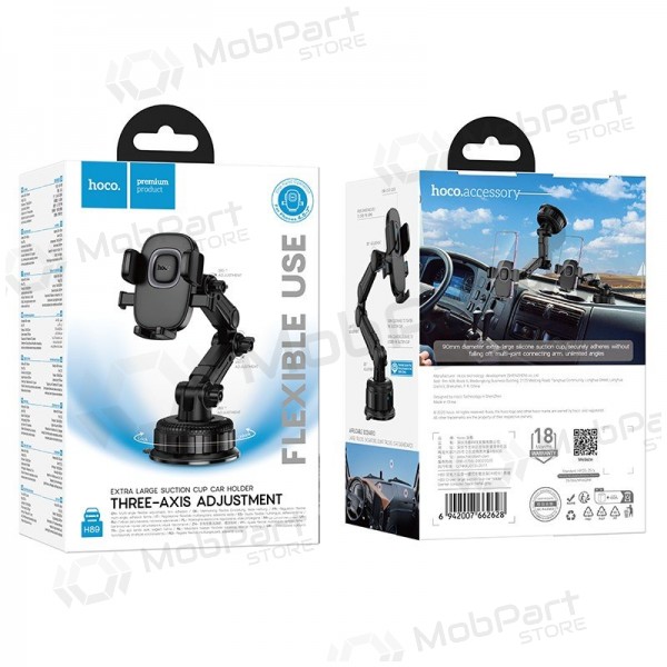 Autotelefoonhouder Hoco H89 op het dashboard 4,5–7 inch.