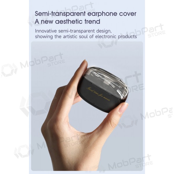 Draadloze hoofdtelefoon met microfoon Dudao U8 Bluetooth USB-C zwart