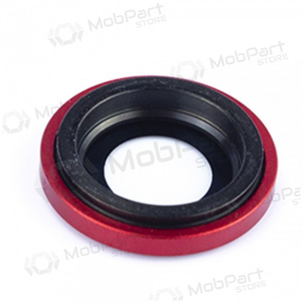 Apple iPhone XR cameraglas (rood) (met frame)