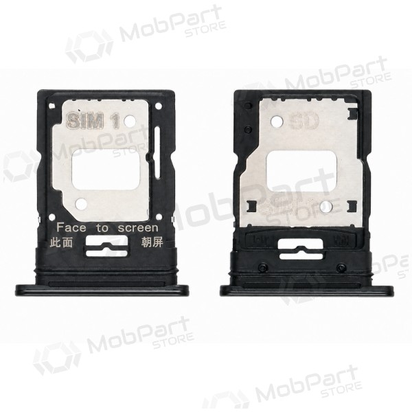 Xiaomi Mi 11 Lite 4G / 5G / 5G NE 2021 SIM-kaarthouder (zwart)